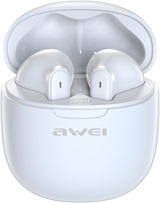 Оригинальные беспроводные наушники awei T68 ENC с шумоподавлением, Bluetooth 5.3, 4 микрофона, ENC HD Call, TWS-наушники с глубокими басами (черные) 1000009745 - фото 538825