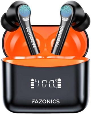 Наушники-вкладыши FAZONICS Quickpods M50 PRO True Wireless с Bluetooth 5.3, активным шумоподавлением и шумоподавлением, четким вызовом, воспроизведением в течение 36 часов, защитой от воды IPX5, светодиодным индикатором питания и зарядным чехлом для iPhon 1000009758 - фото 538888