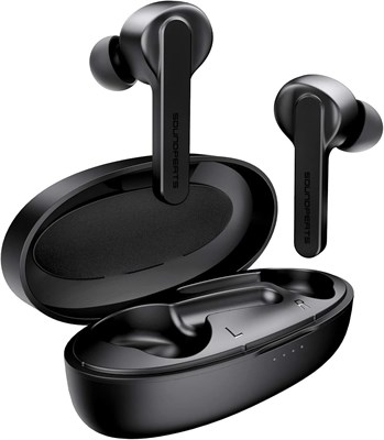 Беспроводные наушники SoundPEATS Life (восстановленные) с активным шумоподавлением, Bluetooth 5.2, искусственным шумоподавлением для звонков, 12-миллиметровым драйвером, игровым режимом и режимом прозрачности — чёрные 1000009764 - фото 538914