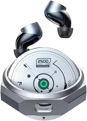 Беспроводные Bluetooth-наушники AMERTEER Earbuds, полностью металлическая конструкция с активным шумоподавлением, сверхдлительное время работы от аккумулятора, мощный басовый звук Air Pods Ваши аудио-наслаждения с Bluetooth-гарнитурой Genuine Earth. 1000009827 - фото 539210