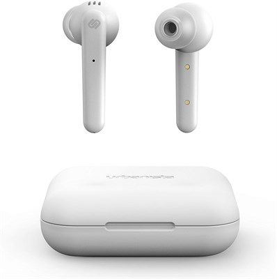 Urbanista 1035603 Paris — беспроводные наушники Bluetooth 5.0, 20 часов воспроизведения, чехол с беспроводной зарядкой, шумоизоляция, сенсорное управление + встроенный микрофон, для Android и iOS — Fluffy Cloud 1000009842 - фото 539285