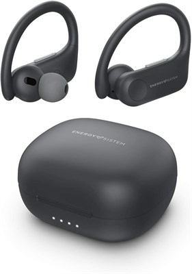 Наушники Energy System Sport 5 True Wireless (беспроводное стерео, датчик приближения, IPX 4) — чёрные 1000009848 - фото 539312