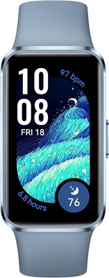 Смарт-часы HUAWEI Band 10, металлический корпус и удобное ношение, профессиональный анализ сна, помощь в поддержании эмоционального здоровья, 100 режимов тренировок, длительная работа аккумулятора, iOS и Android, синий цвет 1000009865 - фото 539392