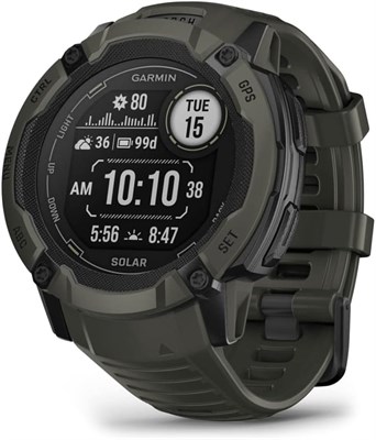 Смарт-часы Garmin Solar Rugged GPS Instinct 2 X | Встроенный фонарик и многодиапазонные датчики GNSS и мониторинга здоровья и благосостояния | Неограниченное время работы от аккумулятора со встроенными спортивными приложениями 1000009896 - фото 539538
