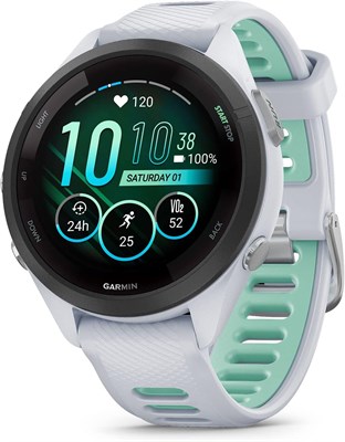 GARMIN Forerunner 265s — 42 мм | Умные часы для бега с 15 днями автономной работы в режиме смарт-часов | Устойчивый к царапинам сенсорный дисплей AMOLED с функцией отслеживания состояния здоровья и расширенными функциями GPS 1000009954 - фото 539788