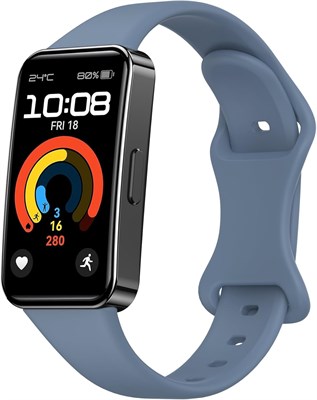 Мягкий силиконовый ремешок для умных часов Huawei Band 10/Huawei Band 9/Huawei Band 8, регулируемые водонепроницаемые спортивные сменные браслеты для Huawei Band 10/9/8 1000009989 - фото 539956