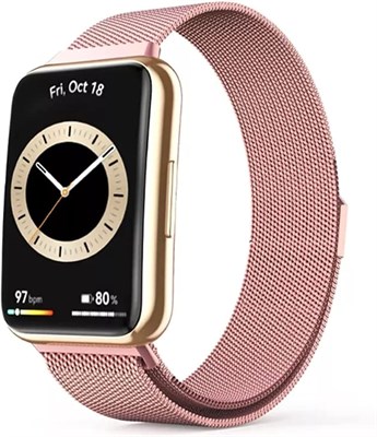 Сменный ремешок Dado Milanese из нержавеющей стали, совместимый с часами Huawei Fit 2, сетчатый магнитный ремешок из нержавеющей стали 1000010026 - фото 540124