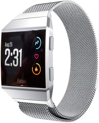 Ремешок SKEIDO из нержавеющей стали для часов Fitbit Ionic, сменный металлический ремешок для умных часов, браслет для женщин и мужчин 1000010030 - фото 540143