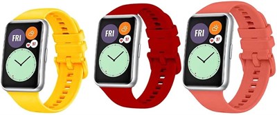 Совместимость с ремешком Huawei Watch Fit 2, сменный силиконовый ремешок для спортивных часов MARGOUN, подходит для мужчин и женщин 1000010039 - фото 540186