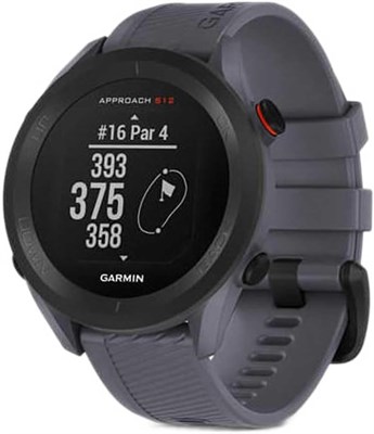 Часы для гольфа GARMIN GPS Approach S12 с силиконовым ремешком | Дисплей с отличным качеством изображения даже при солнечном свете, до 30 часов автономной работы | Более 43 тыс. предустановленных полей для гольфа 1000010056 - фото 540263