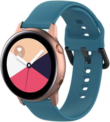 Силиконовый ремешок O Ozone для Samsung Galaxy Watch 7, 6, 5, 4 FE (40 мм, 44 мм, 45 мм)/Galaxy Watch 6, 4 Classic (43 мм, 47 мм, 42 мм, 46 мм). Мягкий силиконовый ремешок для умных часов толщиной 20 мм для мужчин и женщин. 1000010076