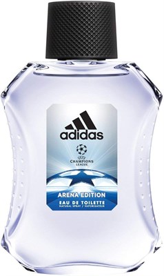 Туалетная вода для мужчин Adidas Лига Чемпионов УЕФА Arena Edition 100 мл 1000010172 - фото 540773