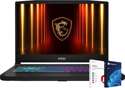 Игровой ноутбук MSI Katana 15 (2025) с процессором Intel Core i9-14900HX, 15,6-дюймовым дисплеем Full HD, видеокартой RTX 5070, Win 11 Pro, черный цвет, пожизненной подпиской на MS Office (32 ГБ ОЗУ | 1 ТБ SSD) 1000010592 - фото 542330