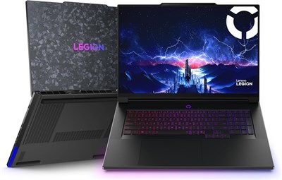 Ноутбук Lenovo Legion 9 18IAX10 с искусственным интеллектом, 18-дюймовый дисплей WQUXGA 440 Гц, процессор Intel Ultra 9 275HX, 64 ГБ ОЗУ, SSD-накопитель на 4 ТБ, видеокарта RTX 5090 24 ГБ GDDR7, RGB EN-ARB, Windows 10, Eclipse Black [83EY0002AX] + 2 года 1000010606 - фото 542405