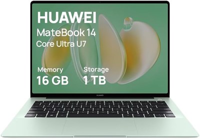 HUAWEI Matebook 14, 14,2-дюймовый OLED-дисплей с сенсорным управлением и поддержкой рукописного ввода, развитие 2.8K, ультратонкий корпус, процессор Intel Core Ultra U7, 19 часов непрерывного измерения видео, 16 ГБ памяти + 1 ТБ, Windows 11 Home, 1000010607 - фото 542410