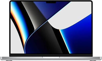 Apple MacBook Pro 2021 года (14 дюймов, чип Apple M1 Pro с 8-ядерным процессором и 14-ядерной видеокартой, 16 ГБ ОЗУ, SSD-накопитель на 512 ГБ) — серебристый; английский (обновлённый) 1000010680 - фото 542763
