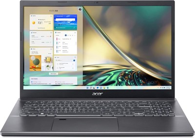Ноутбук Acer Aspire 5 A514 с процессором Intel Core i7-1355U 13-го поколения (10 ядер, до 5,0 ГГц), 16 ГБ памяти LPDDR5, твердотельным накопителем на 1 ТБ, графикой Intel Iris XE, 14-дюймовым рабочим дисплеем ComfyView WUXGA IPS, стальным серым цветом 1000010793 - фото 543302