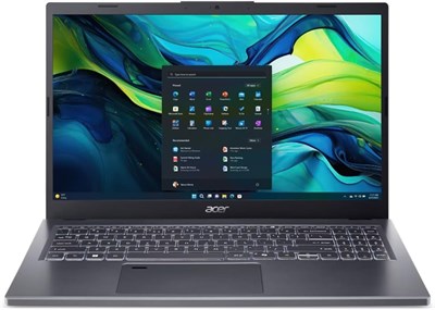 Ноутбук Acer Aspire 15 A15-51M-56A1 | Десятиядерный процессор Intel Core 5 120U | 15,6-дюймовый дисплей ComfyView FHD | 8 ГБ LPDDR5 | SSD-накопитель PCIe Gen 4 на 512 ГБ | Сканер отпечатков пальцев | Wi-Fi 6 | Windows 11 Pro (обновлённая версия) 1000010864 - фото 543648