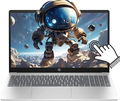 Ноутбук HP 15,6" с сенсорным дисплеем, 15-дюймовым HD-дисплеем для студентов, 10-ядерный процессор Intel i3 12-го поколения (>i5-1035G1), 16 ГБ ОЗУ, твердотельный накопитель NVMe на 1 ТБ, HDMI, Wi-Fi, Type-C, быстрая зарядка, Windows 11, с аксессуарами BW 1000011108 - фото 544783