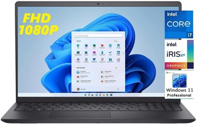 Бизнес-ноутбук DELL Inspiron 15 3530 (2025), дисплей FHD 15,6 дюймов, процессор Intel Core i7-1355U 13-го поколения, Windows 11 Pro, 32 ГБ оперативной памяти DDR4, твердотельный накопитель PCIe 1 ТБ, Wi-Fi 6. 1000011117 - фото 544827