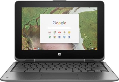 HP Chromebook x360 11 G1 EE 11,6-дюймовый сенсорный экран, 4 ГБ, 32 ГБ SSD, Celeron N3350 1,1 ГГц ChromeOS, серый (обновлённый) 1000011144 - фото 544965