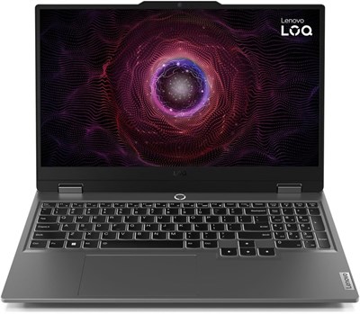 Игровой ноутбук Lenovo LOQ 15ARP9 с ИИ, 15,6-дюймовым дисплеем FHD с частотой обновления 144 Гц, процессором Ryzen 7 7435HS, 24 ГБ ОЗУ, SSD-накопителем 512 ГБ, видеокартой RTX 4050 6 ГБ GDDR6, ОС Win11, белая панель, англо-арабским языком, цвет "лунны" 1000011157 - фото 545027