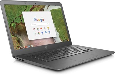 Ноутбук HP Chromebook 14 G5 (обновлённый, процессор Intel Celeron серии N, 4 ГБ оперативной памяти DDR3, жёсткий диск SATA 16 ГБ, дисплей 14,1 дюйма, Windows 10 Pro) 1000011177 - фото 545119