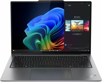 Ноутбук Lenovo Thinkpad X9-14 Gen 1 (21QA0004US) Copilot+ с 14-дюймовым дисплеем, WUXGA, платформой процессором Intel Core Ultra 7 258 В, формой Intel Evo, 32 ГБ оперативной памяти, твердотельным накопителем на 1 ТБ, английской клавиатурой, серо-чёрным цв 1000011178 - фото 545124