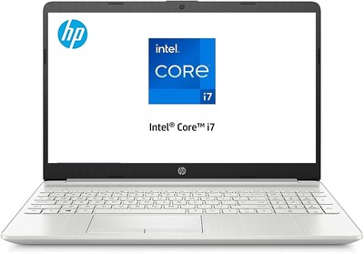 Ноутбук HP 15-dw3145ne, 15,6-дюймовый FHD-дисплей, процессор Intel® Core™ i7 11-го поколения, 16 ГБ ОЗУ, твердотельный накопитель на 512 ГБ, графика Intel® Iris® X™, Windows 11, клавиатура Ar-En, цвет «натуральный серебристый» — 593B1EA (обновлённый) 1000011240 - фото 545414