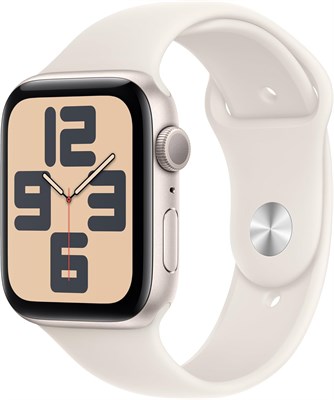 Умные часы Apple Watch SE (2-го поколения) с GPS, корпусом из алюминия Starlight, спортивным ремешком Starlight (размеры M/L). Фитнес-трекеры и трекеры сна, датчики столкновений, пульсометр, дисплей Retina. 1000011286 - фото 545627