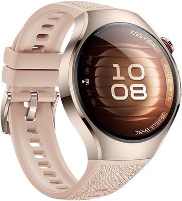 Умные часы HUAWEI WATCH 5 42 мм, технология X-TAP с несколькими датчиками, измерение уровня кислорода в крови с помощью кончика пальца в режиме реального времени, eSIM, 2 режима работы аккумулятора, интуитивно понятные смарт-жесты, совместимость с iOS и A 1000011342 - фото 545867