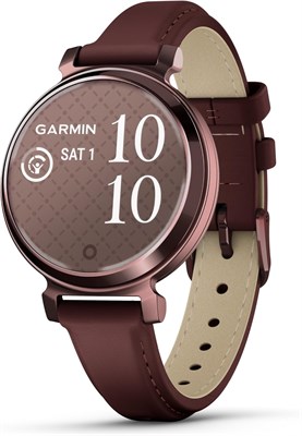 Корпус Garmin Lily 2 из темной бронзы с ремешком из кожи шелковицы 1000011381