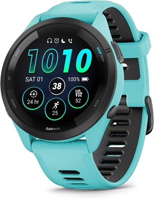 GARMIN FORERUNNER 265 МУЗЫКА, WIFI, GPS, EU/PAC, AQUA 1000011384 - фото 546069