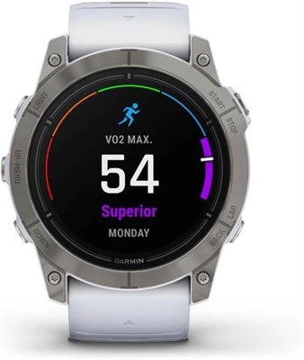 GARMIN EPIX PRO (GEN 2) SAPPHIRE EDITION — 51 ММ — ТИТАН С СИЛИКОНОВЫМ РЕМЕШКОМ WHITESTON 1000011388 - фото 546089