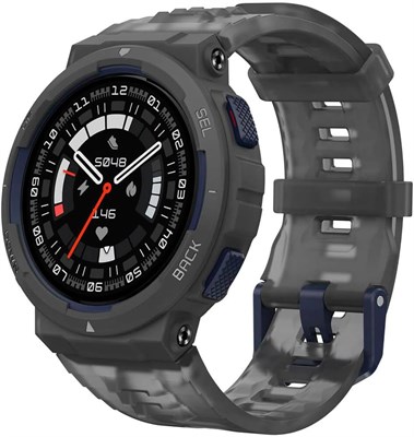 Смарт-часы Amazfit Active Edge со стильным прочным дизайном для спорта и фитнеса, GPS, ИИ-тренером для тренировок в спортзале, на свежем воздухе, тренировок и упражнений, аккумулятором на 16 дней, водонепроницаемостью 10 АТМ, ночным пульсометром 1000011398