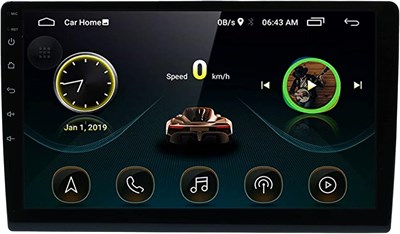 MR SMART 9-дюймовый экран Android для автомобиля, 2 ГБ ОЗУ, 32 ГБ ПЗУ, сенсорный экран Full HD, встроенный Bluetooth, USB-радио, WiFi, Play Store, камера ночного видения в комплекте 1000011434 - фото 546280