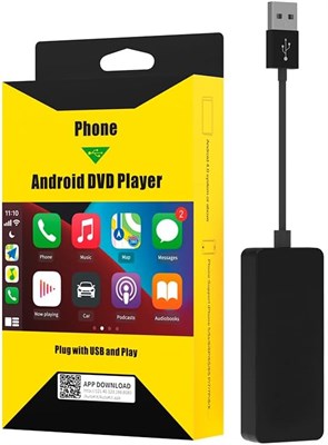 Проводной адаптер CarPlay и Android Auto Autobox CPC200-CCPM для автомобильной магнитолы Android 4.4+, требуется установка APK-файла Autokit перед покупкой, поддержка онлайн-обновления, проводное дублирование экрана, черный 1000011442 - фото 546320