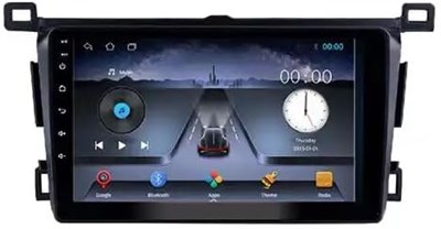 Автомобильный стереоплеер Fabrik® с сенсорным экраном и мультимедийным проигрывателем для TOYOTA RAV4 2013–2018 годов выпуска, система Android, планшеты IPS AHD, видео- и музыкальный проигрыватель, Bluetooth, FM-радио, GPS (Android 2+32 ГБ) 1000011490 - фото 546552