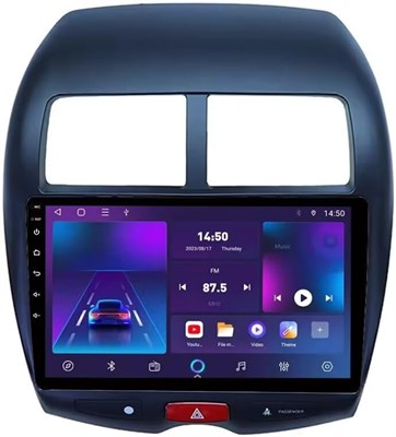 Автомобильный стереоплеер Fabrik® с сенсорным экраном и мультимедийным проигрывателем для Mitsubishi ASX 2008–2018 годов выпуска, система Android, планшеты IPS AHD, видео- и музыкальный проигрыватель, Bluetooth, FM-радио, GPS (плеер Android 2+32 ГБ) 1000011523 - фото 546705