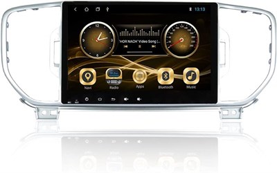 Автомобильный стереоэкран Clayton для Kia Sportage 2016-2017 гг., сенсорный Android-мультимедийный монитор и экран, планшеты, видеоплееры, поддержка 1024x768P (ОЗУ 2 ГБ, ПЗУ 32 ГБ) 1000011549 - фото 546835