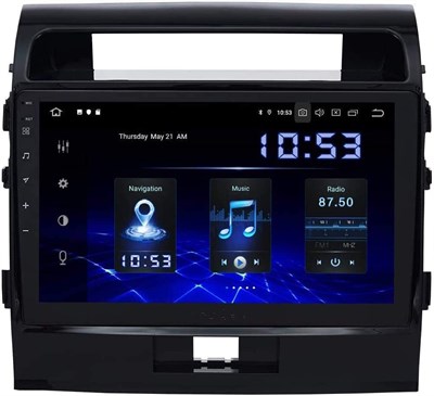 Автомобильная стереосистема Fabrik® Android 10.0 с GPS-навигацией, радиоприемником, 10,2-дюймовым сенсорным экраном IPS, мультимедийным проигрывателем SWC, онлайн/офлайн-картами, 4+64 ГБ, встроенным CarPlay 1000011602 - фото 547098