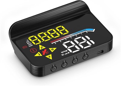 Автомобильный GPS-спидометр TERRIFI, проекционный дисплей для автомобилей, цифровой спидометр для измерения миль в час, легко читаемый, высокопроизводительный спидометр для всех типов транспортных средств 1000011631 - фото 547245