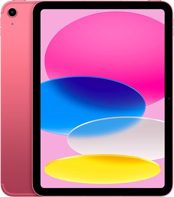 Apple iPad 2022 года с диагональю 10,9 дюйма (Wi-Fi + Cellular, 64 ГБ) — розовый (10-го поколения) 1000011743 - фото 547788