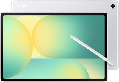 Планшет Samsung Galaxy Tab S10 FE+ на Android, 13,1 дюйма, 128 ГБ, Wi-Fi, большой дисплей, длительное время автономной работы, процессор Exynos 1580, защита IP68, S Pen для заметок, версия для США, 2 года гарантии производителя, серебристый 1000011775 - фото 547942