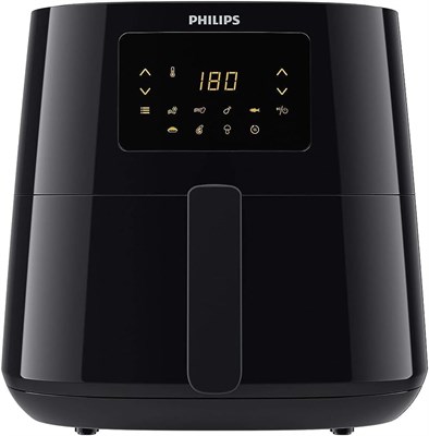 Аэрофритюрница Philips XL — 2000 Вт, сенсорный светодиодный дисплей, 6,2 л, 1,2 кг, 7 режимов, технология Rapid Air, черный — HD9270/91 1000011816 - фото 548147