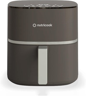 Аэрофритюрница Nutricook Essentials Digital, технология ProCyclone, объём 5,2 л, 10 программ приготовления, AFE152D-G, серая, мощность 1500 Вт, ограниченная гарантия 2 года 1000011850 - фото 548310