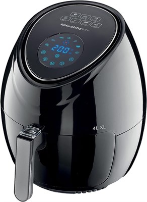 Аэрофритюрница KENWOOD Digital XL 4,0 л, 1,8 кг, 1500 Вт | Аэрофритюрница с быстрой циркуляцией горячего воздуха | Аэрофритюрница для жарки, гриля, запекания, выпечки и тостов HFP31.000BK, черная 1000011852 - фото 548320