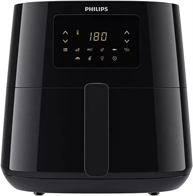 Аэрофритюрница Philips Essential XL 1,2 кг, объём 6,2 л, цифровой экран, чёрный – Международная гарантия – HD9270/90 1000011915 - фото 548626