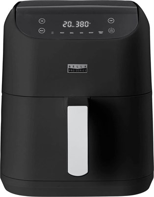 Аэрофритюрница Bella Pro Series 6 QT с сенсорным экраном (черная) 1000011918 - фото 548641
