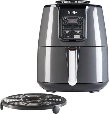 Аэрофритюрница Ninja AF100UK 3,8 литра, пластик, 1550 Вт, цвет серый и черный 1000011963 - фото 548849
